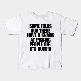 It's nuts out there! Kids T-Shirt